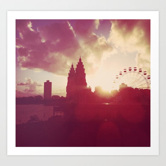 Harbour Beauty Art Print