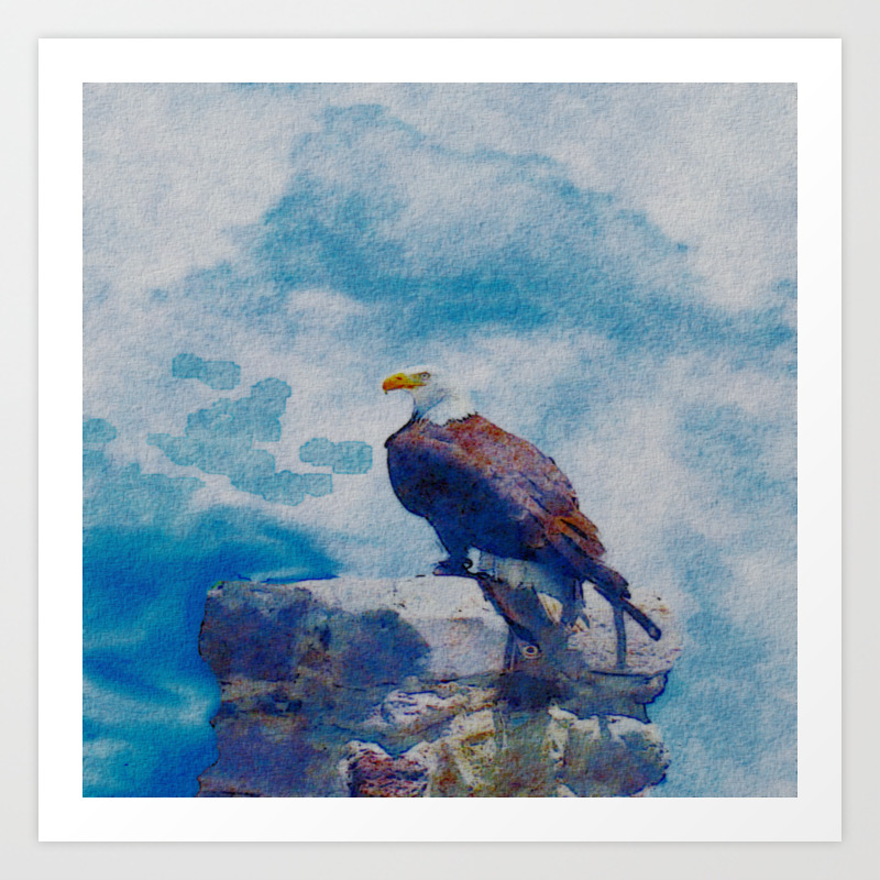 Eagle S Loft Art Print By Before Nirvana Society6