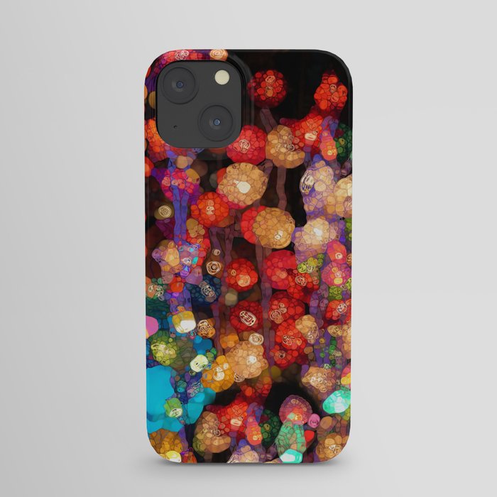 Trippy Floral iPhone Case