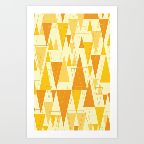 Love Triangle 1 Art Print