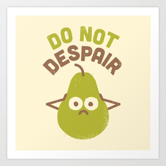 A Fruitful Admonition Art Print