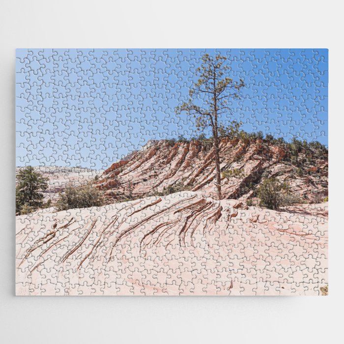 Trees & Rocks - Zion National Park Jigsaw Puzzle