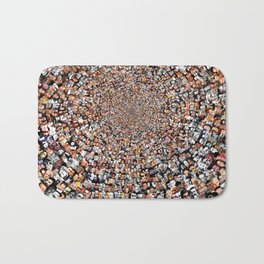 "The Work 3000 Famous and Infamous Faces Collage Bath Mat | Liberal, Earth, Universe, Crazy, Politics, Music, Collage, Fame, Collageoffaces, Famous 