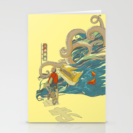 Traffic Monday Stationery Cards