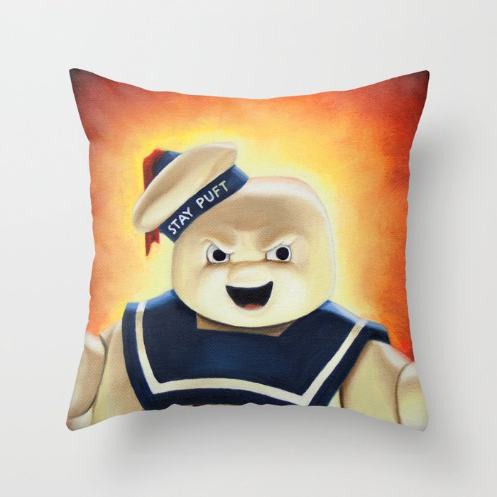 Stay Puft Marshmallow Man Throw Pillow