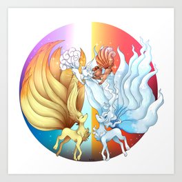 Fire Fox Art Prints For Any Decor Style Society6