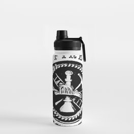 Fire Fighter Badge Water Bottle