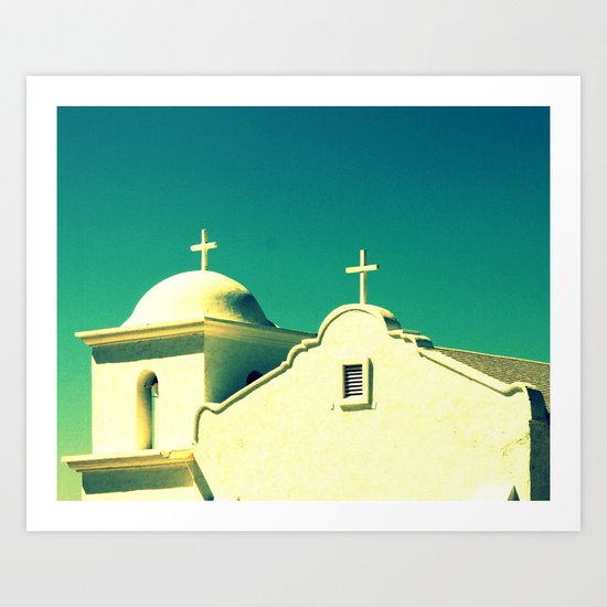 Dos Cruzas fine art photography Art Print