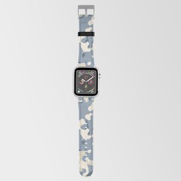 Blue Camouflage Apple Watch Band