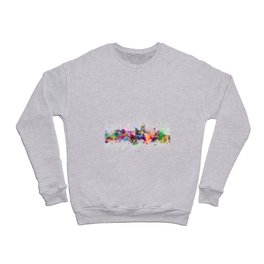 denver skyline artistic Crewneck Sweatshirt