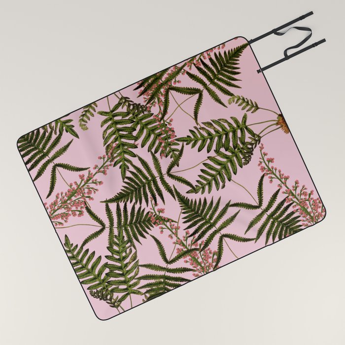 fern pink Picnic Blanket by violetheavensky Society6