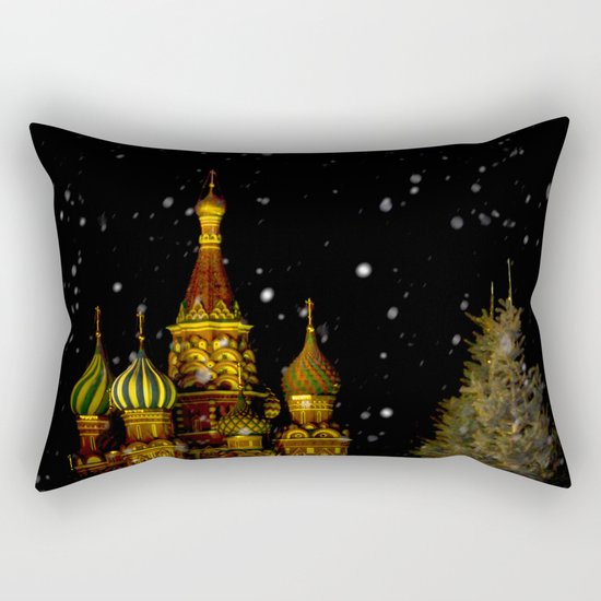 Moscow Night Rectangular Pillow