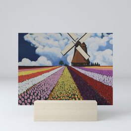Windmill Cancer Mini Art Print