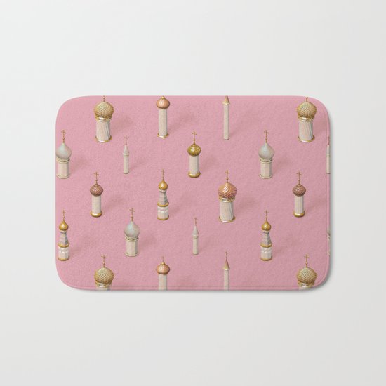 Dome Pink Bath Mat