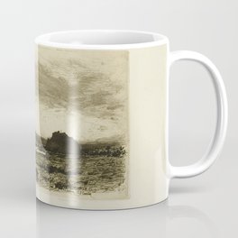 David Young Cameron - Dumbarton, Plate Eleven From The Clyde Set (1889) Coffee Mug
