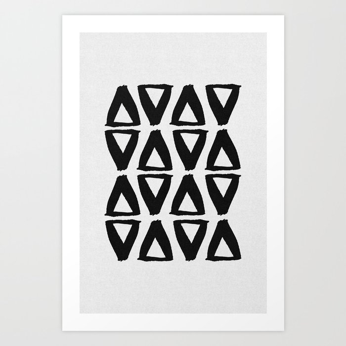 Black and White Abstract II Art Print