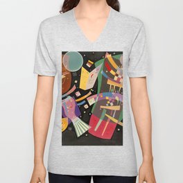 Wassily Kandinsky Composition X V Neck T Shirt