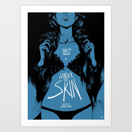 Under the Skin Art Print