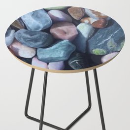 Beautiful Pebbles  Side Table
