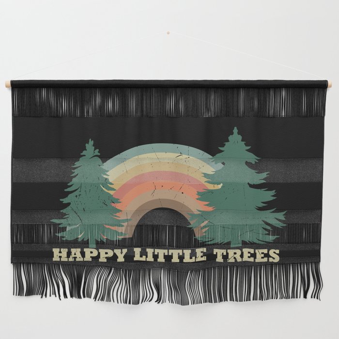 Happy Little Trees Wall Hanging
