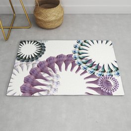 see shells Rug | Digital, Nature, Graphic Design, Abstract 