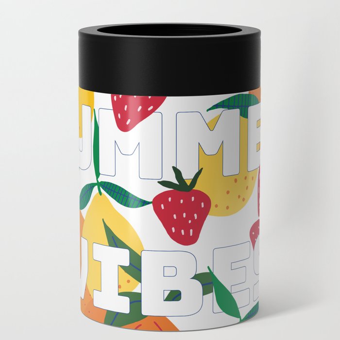 Citrus and friends summer vibes Can Cooler