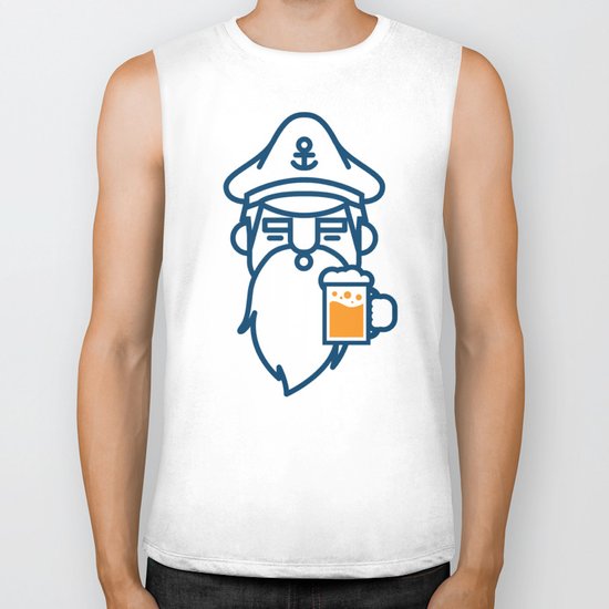 beard & beer Biker Tank