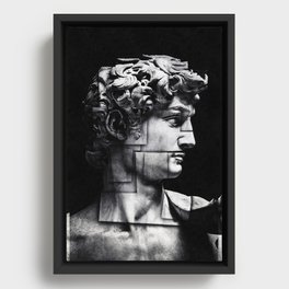 Layers of David ... Framed Canvas