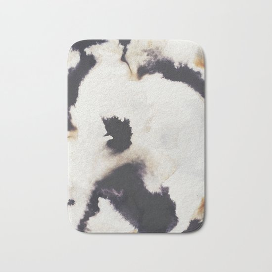 Ink and coffee Bath Mat