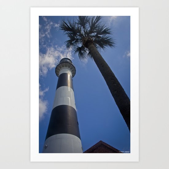 Cape Canaveral Lighthouse Art Print