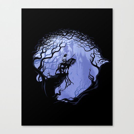 war horse Canvas Print