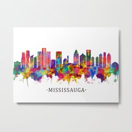 Mississauga Canada Skyline Metal Print
