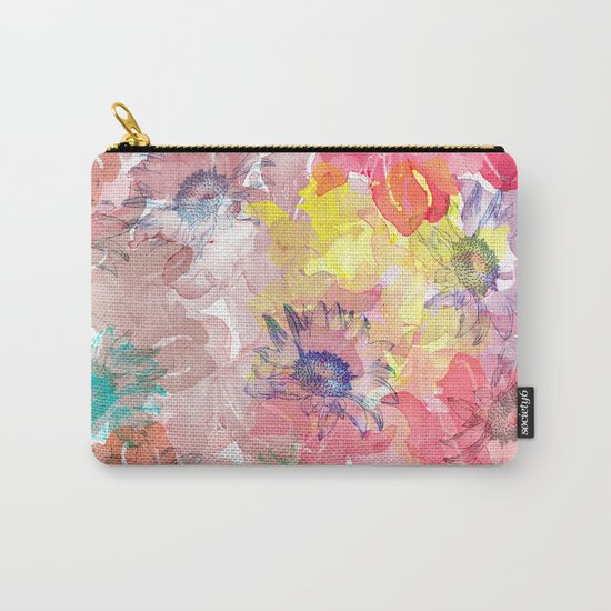 Flower carpet(32). Carry-All Pouch
