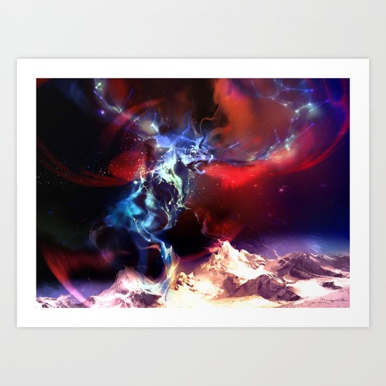 Celestial Force Art Print