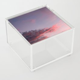 Serene Sunset- Minimalist Cloud Photography Decor Acrylic Box