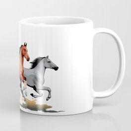 Horses Running Mug