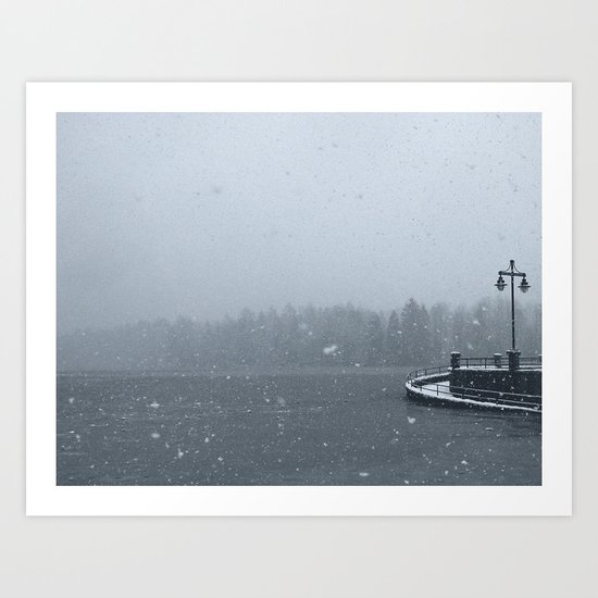 Unexpected Flurries Art Print