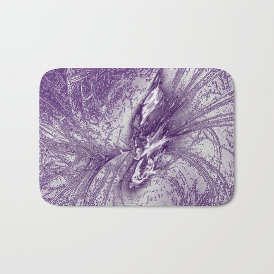 Splatter in Grape Bath Mat