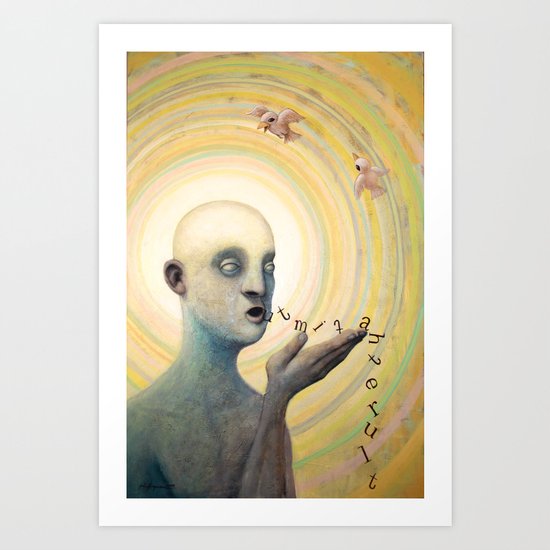 Bad Translation Art Print