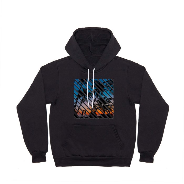 Summer time palm tree Hoody