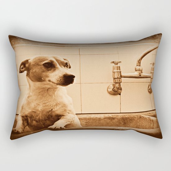 Bath Time Fun Rectangular Pillow