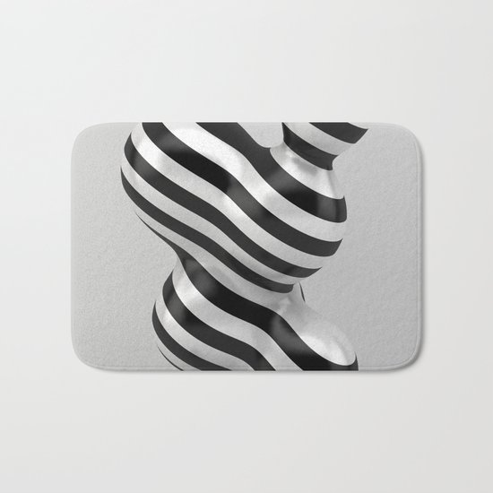Primitive Stripes Bath Mat
