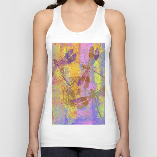 A Dragonflies QH Unisex Tank Top