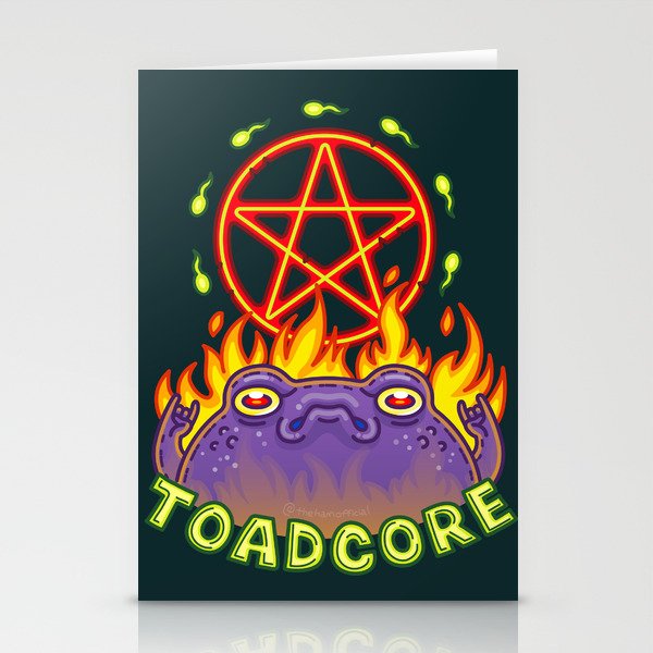 Toadcore Stationery Cards