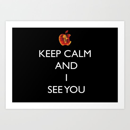 KEEP CALM Art Print