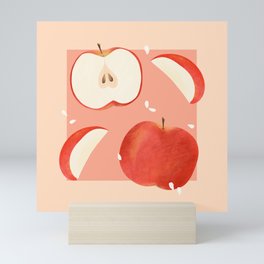 Apple Cores Mini Art Print