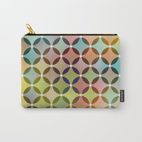 Dots in Dots Carry-All Pouch