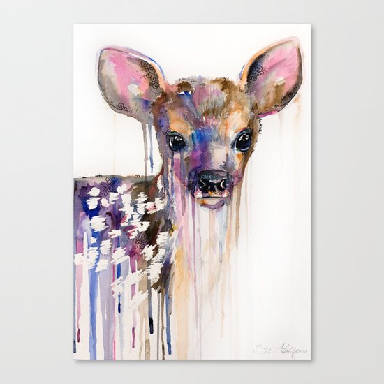 Deer Canvas Print