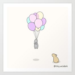 Balloons Art Print