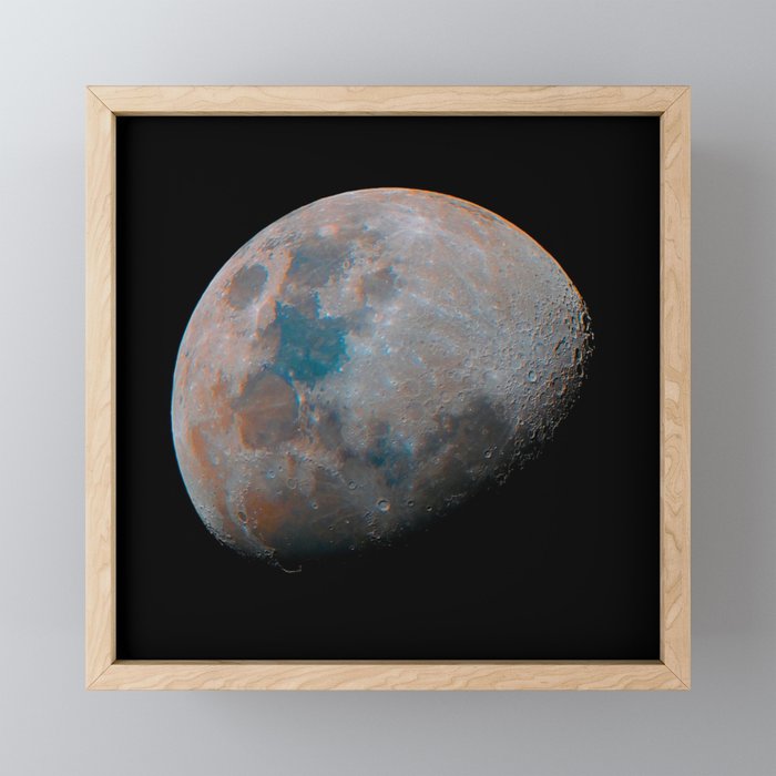 79% Mineral Moon Framed Mini Art Print